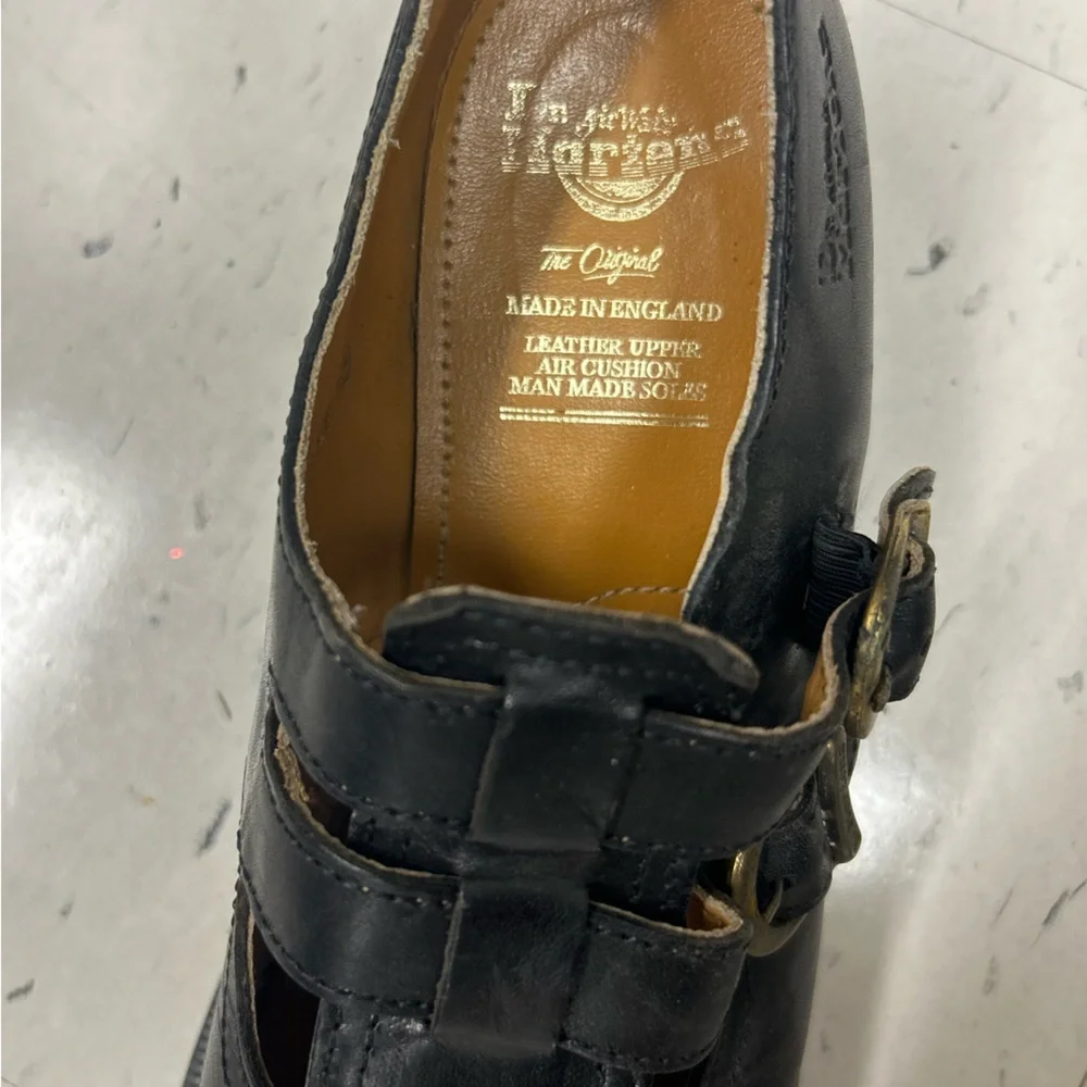 *ISO* Vintage 90s Black Dr. Marten’s Mary Jane Double Buckle, RIGHT Shoe ONLY! - Picture 3 of 5